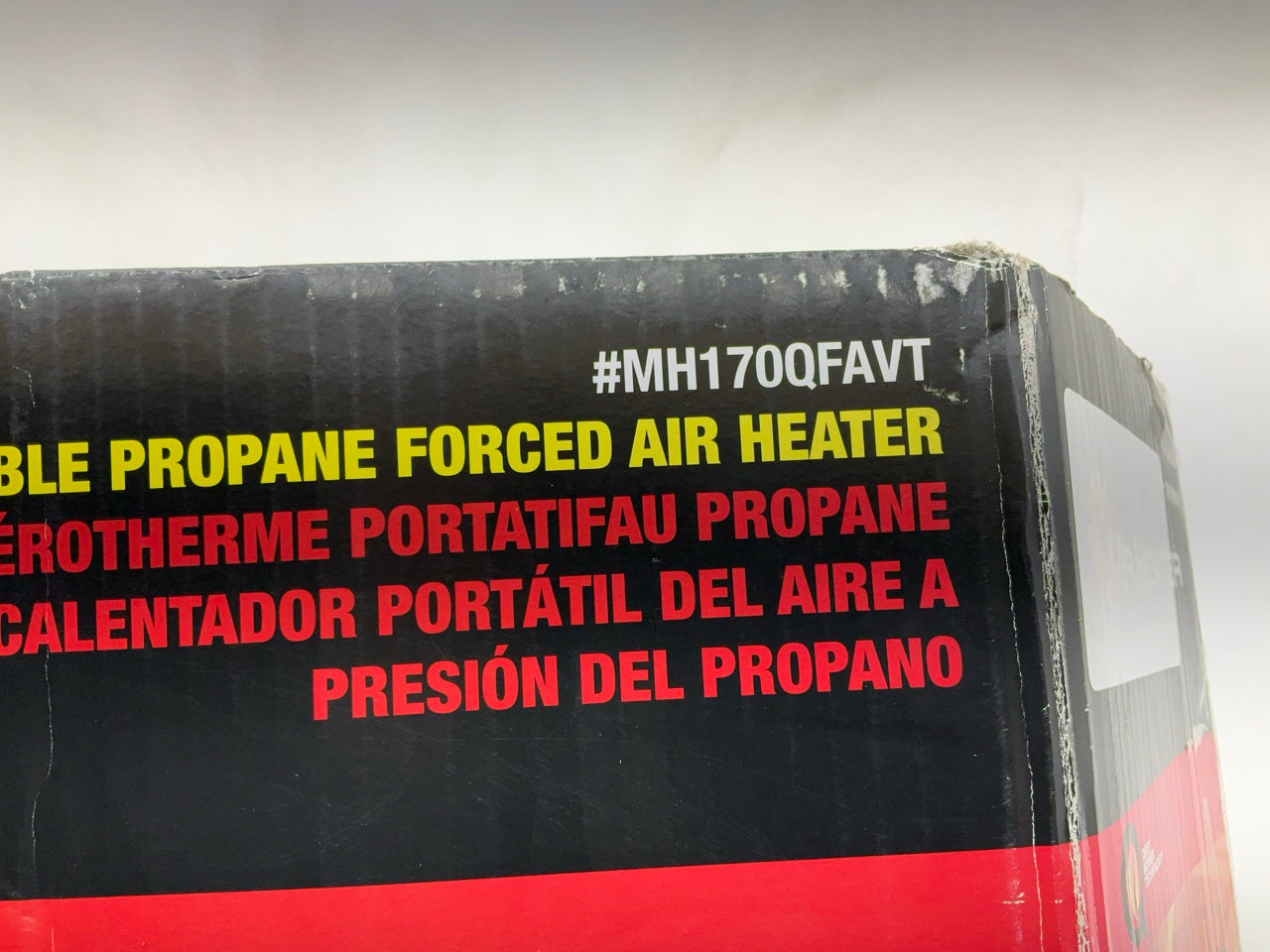 Mr. Heater MH170QFAVT Forced Air Propane Heater, 125,000-170,000 BTU/hr