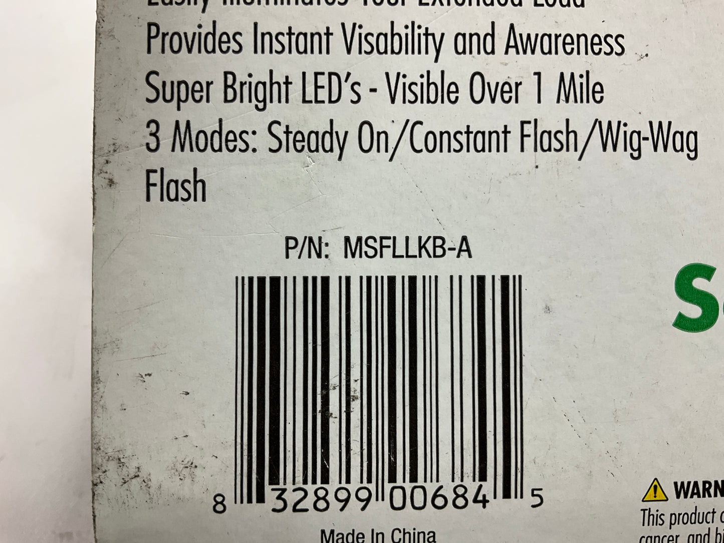 Ms Carita MSFLLKB-A 26-LED Foxfire Logger Light Kit - Log Transport Light Amber