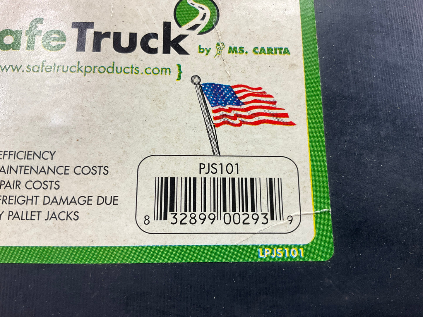 MsCarita PJS101 Pallet Jack Stopper - Prevent Loose Pallet Jack Damaging Cargo