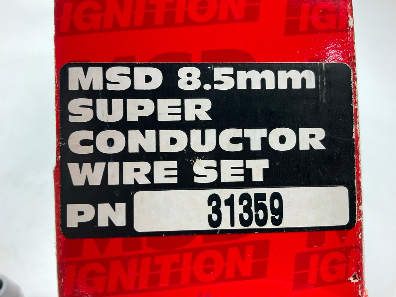 MSD 31359 8.5mm Super Conductor Spark Plug Wire Set, Small Block Chevy 350 HEI