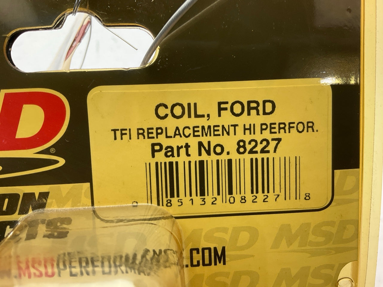 MSD 8227 Blaster TFI Performance Ignition Coil - Ford