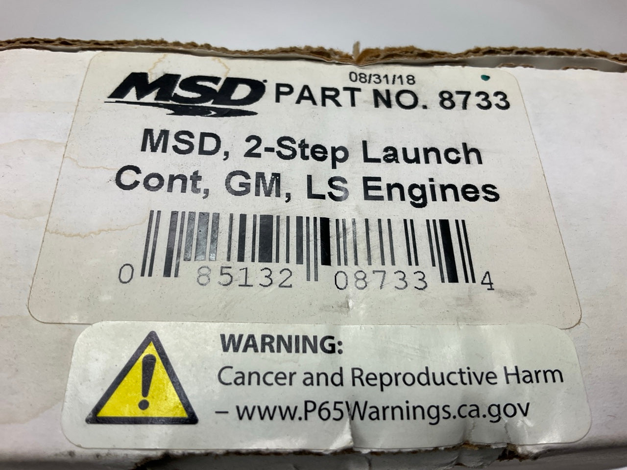 MSD 8733 Brake Launch Control 2-Step - GM Chevy LS Engines, Camaro, Corvette