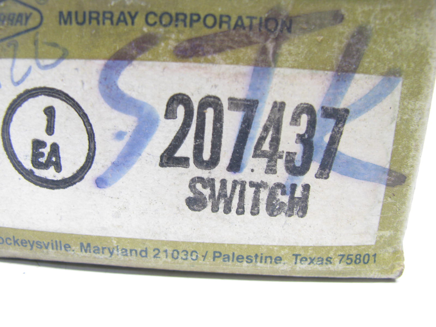 Murray 207437 Blower Motor Switch For 1980-1987 Chrysler