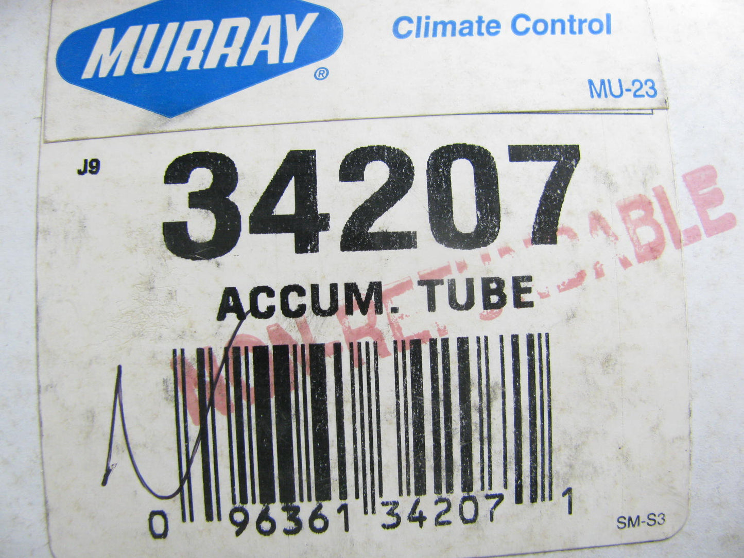 Murray 34207 A/C Accumulator Outlet Tube