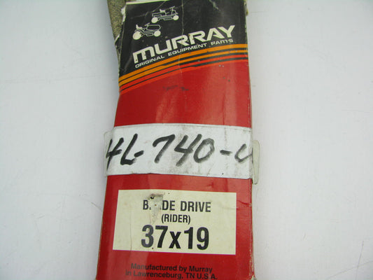 Murray 37X19 Lawn & Garden Power Equipment Accessory Drive Belt - 1/2'' X 74''