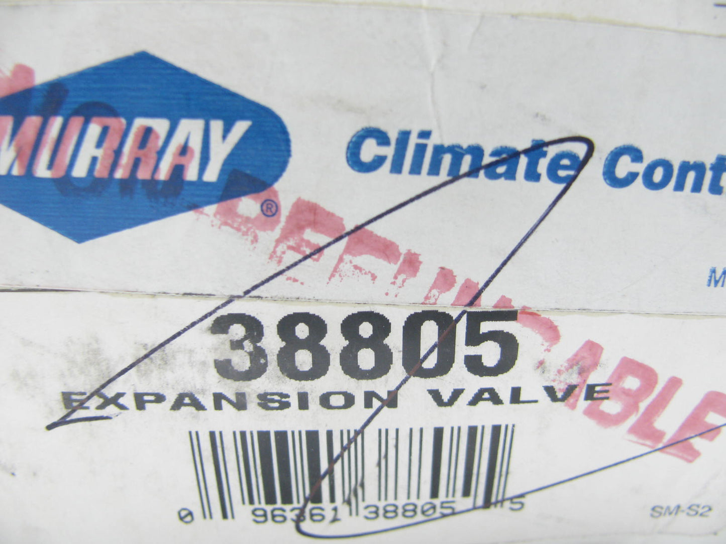 Murray 38805 A/C Expansion Valve Assembly