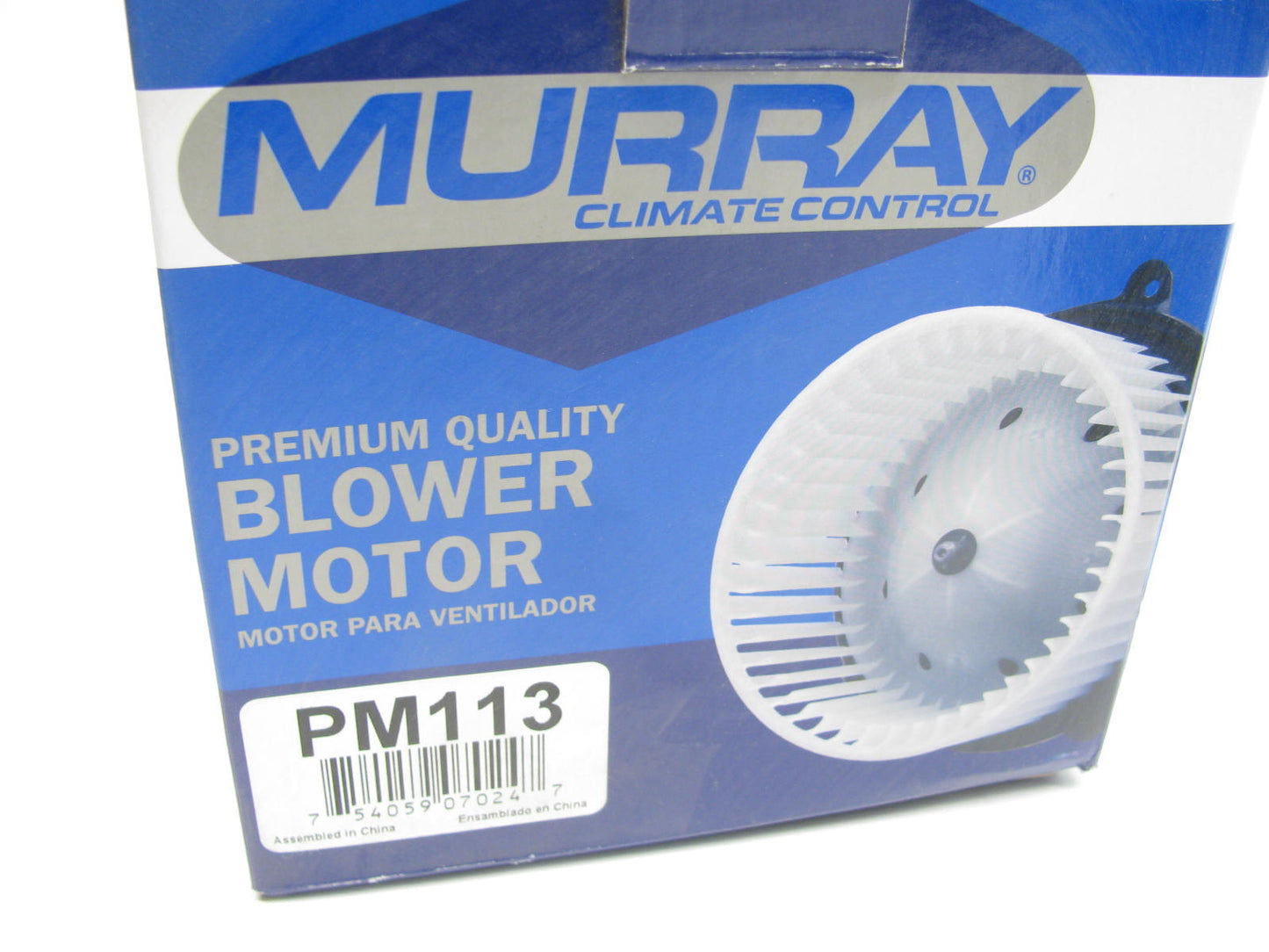 New Murray PM113 Blower Motor HVAC W/ Out Wheel