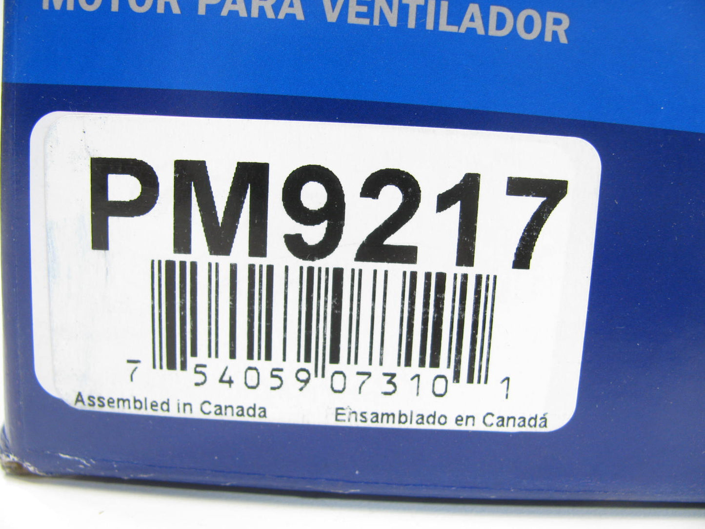 INTERNATIONAL 2000 3000 4000 5000 8100 8200 9300 9400 Truck Blower Motor PM9217