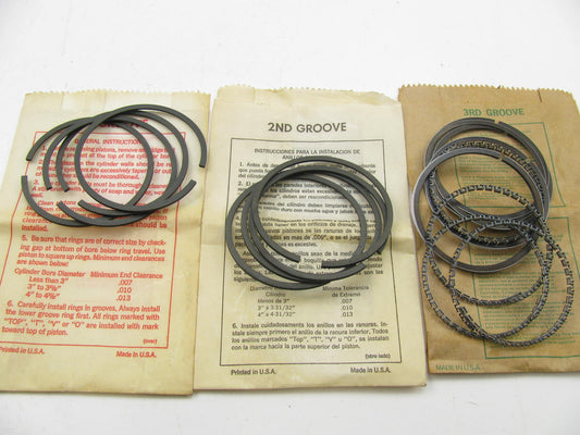 Muskegon BC-2351 STANDARD SIZE Engine Piston Rings