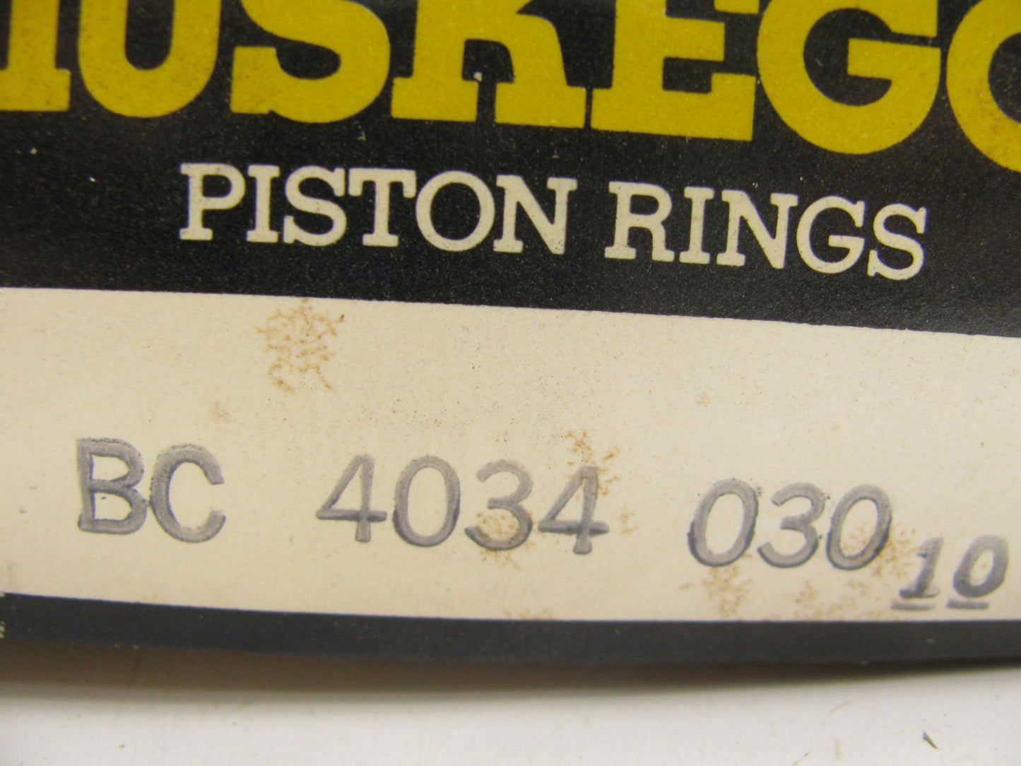 Muskegon BC-4034-030 Engine Piston Rings - .030'' Oversize