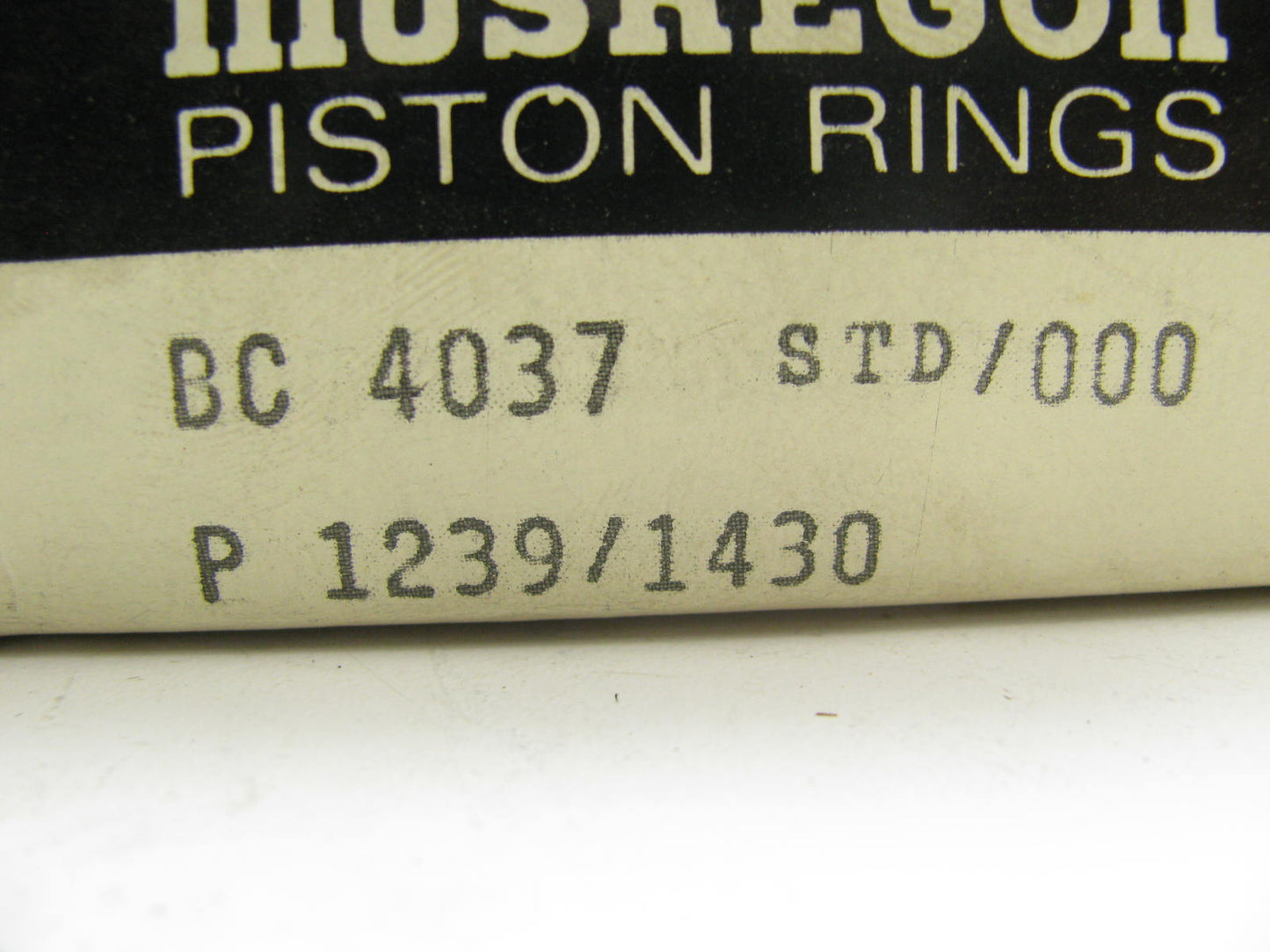 Muskegon BC4037 STANDARD Engine Piston Rings 1966-1975 VW 1285 1.3L Air Cooled