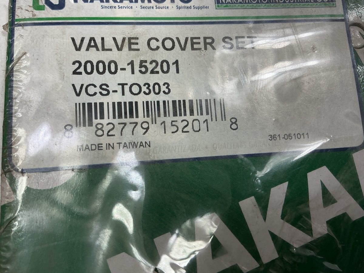 Nakamoto 2000-15201 Valve Cover Gasket Set - 1988-1995 Toyota 3.0L 3VZE V6