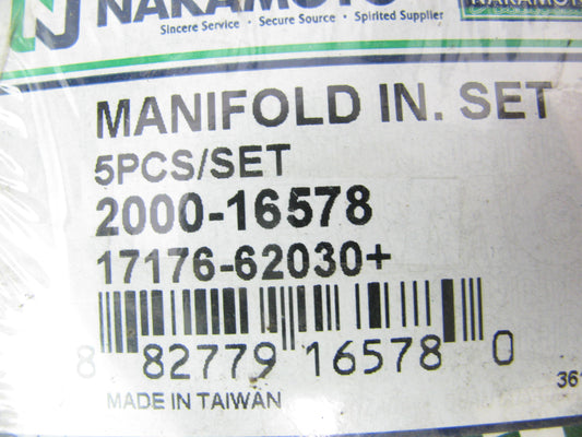 Nakamoto 2000-16578 Intake Manifold Gasket Set 1992-1993 Toyota Lexus 3.0L-V6