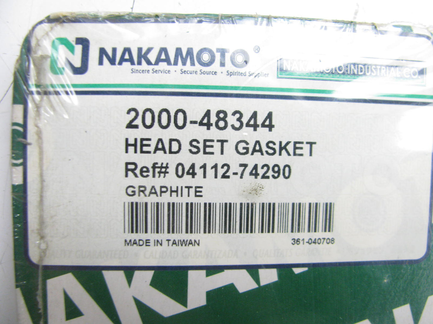 Nakamoto 2000-48344 Cylinder Head Gasket Set For 1992-94 Toyota Camry 2.2L-L4