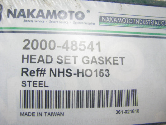 Nakamoto 2000-48541 Cylinder Head Gasket Set for 1992-1995 Honda 1.5L-L4