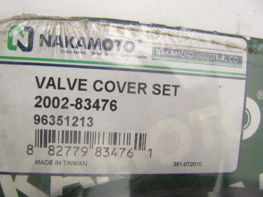 Nakamoto 2002-83476 Valve Cover Gasket Set 1999-2002 Daewoo Lanos 1.6L I4