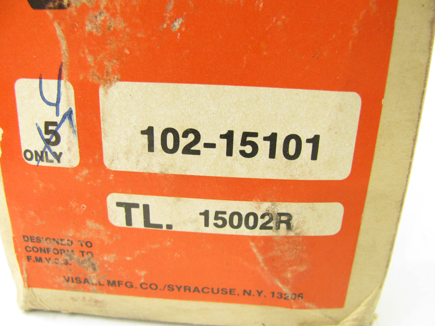 (4) Vintage NAPA 102-15101 RED Side Maker Lights W/rubber Base - Pack Of 4