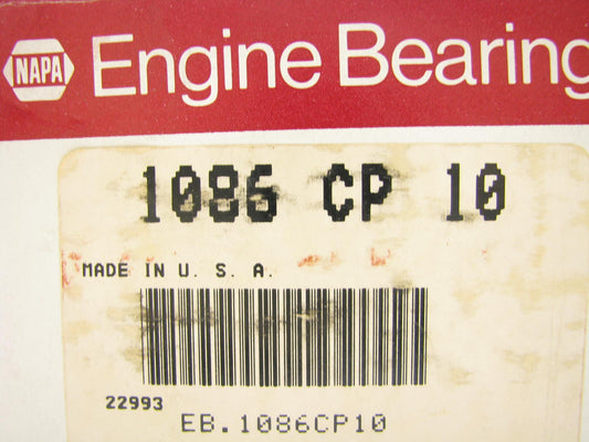 Napa 1086CP10 Connecting Rod Bearing .010'' Detroit Diesel 2-71 3-71 4-71 6-71