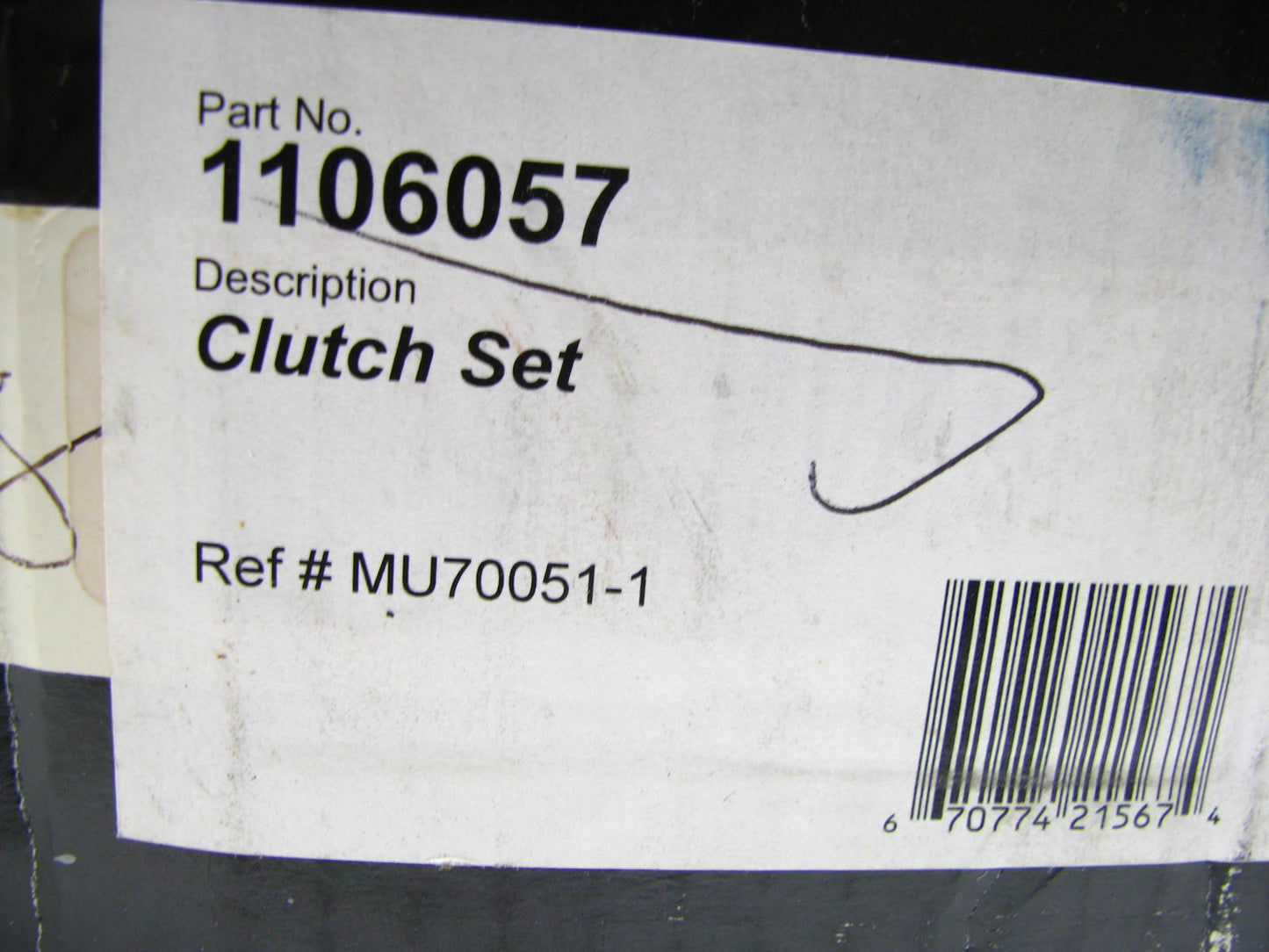 Napa 1106057 Clutch Kit - 8-1/2'' Diameter 13/16'' X 18T Spline