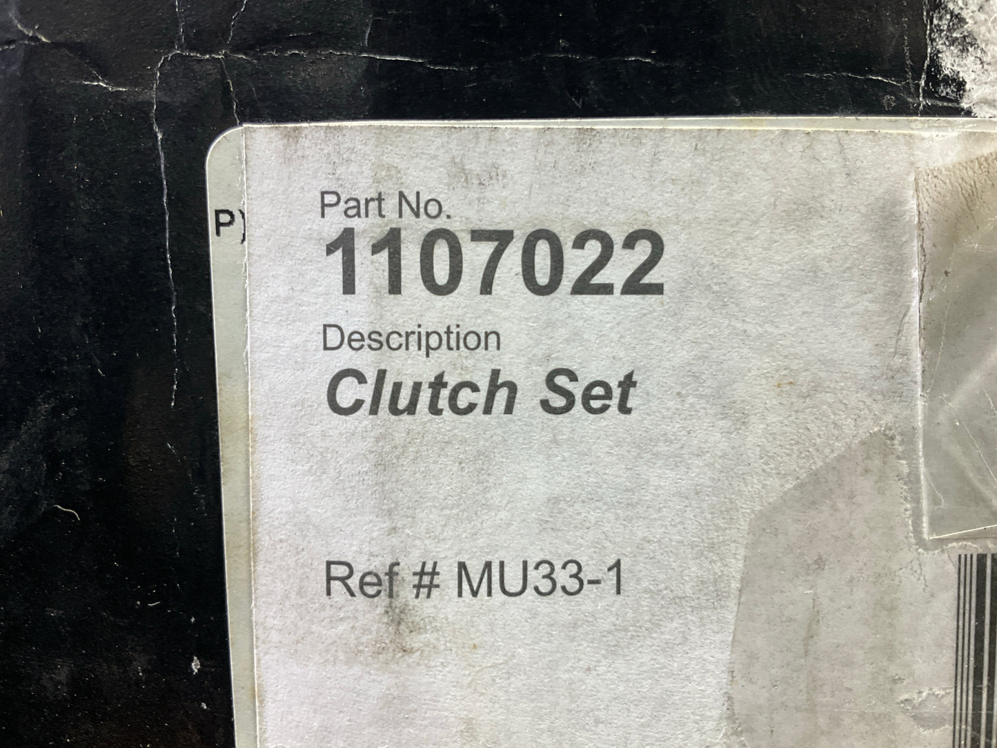 Missing Pilot Bearing - Napa 1107022 Clutch Kit - 1983-1987 Ford F-250 F-350 460