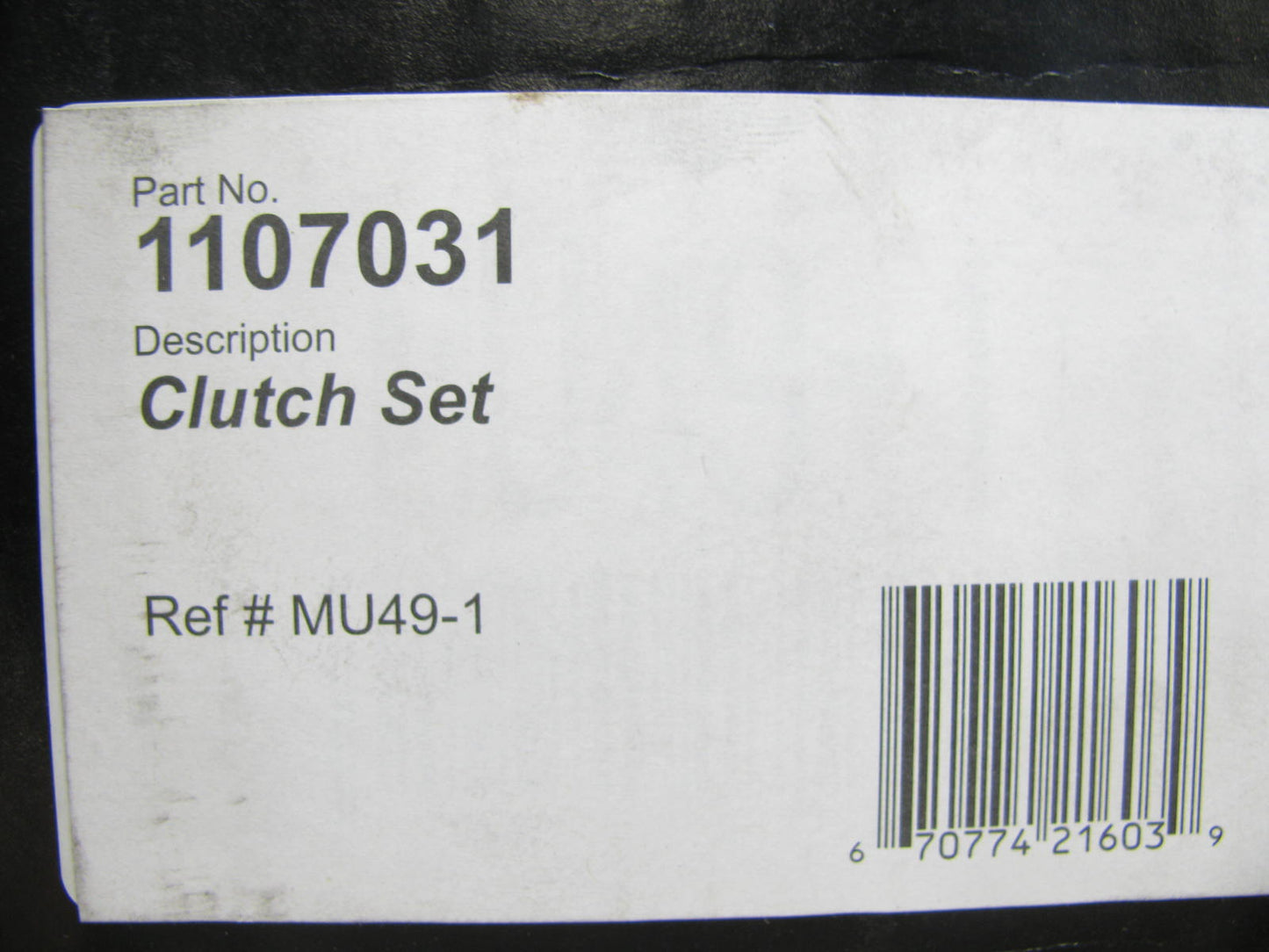 Napa 1107031 Clutch Kit - 11'' Diameter 1-1/16'' X 10T Spline