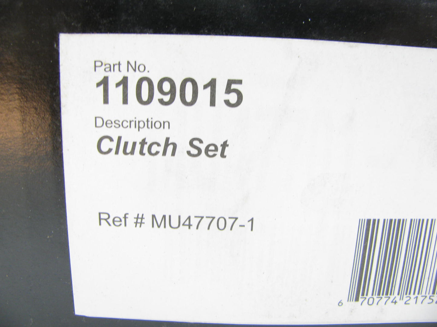 Napa 1109015 Clutch Kit