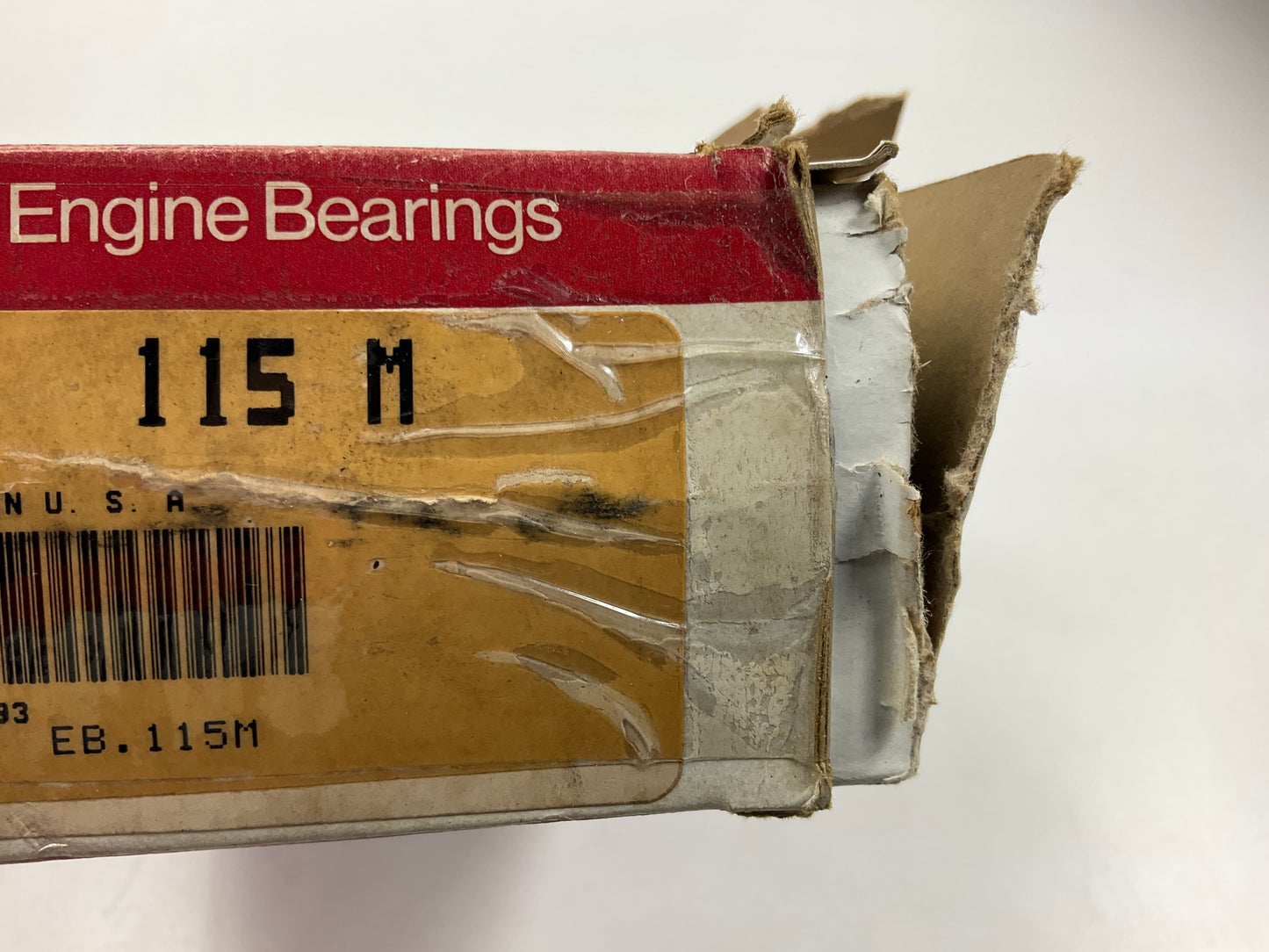 Napa 115M Full Groove Race Main Bearings STANDARD For Chrysler 426 440-V8