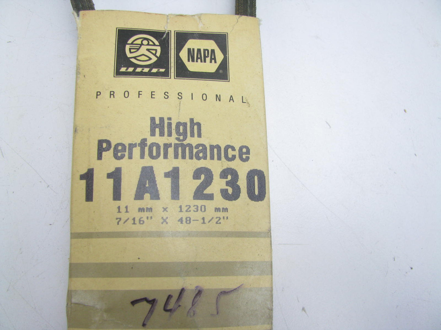 Napa 11A1230 Accessory Drive Belt - 11mm X 1230mm