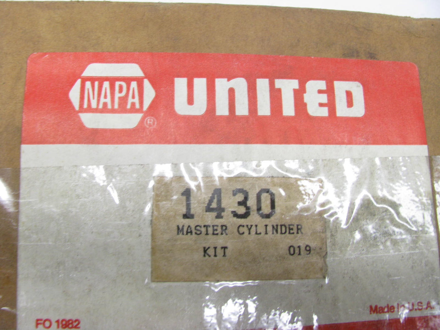 Napa 1430 Brake Master Cylinder Rebuild Repair Kit 1980-83 Ford C800 L800 LN600