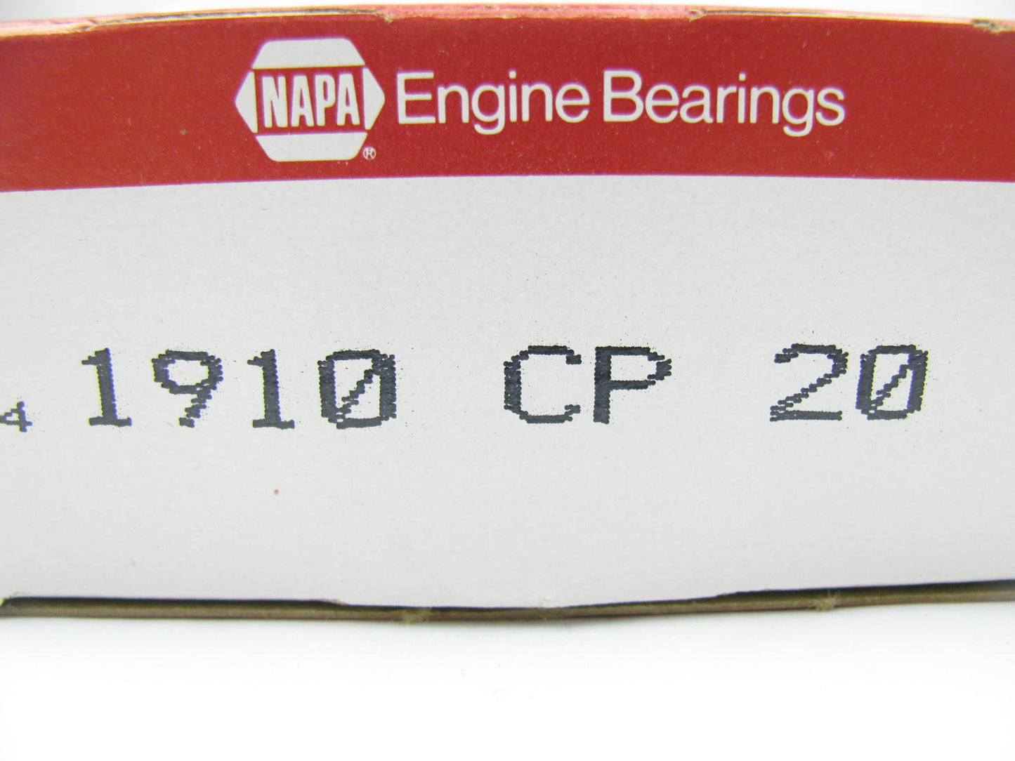 (2) Napa 1910CP 0.020'' Con Rod Bearings For JOHN DEERE 2-CYLINDER 308 321 5.0L