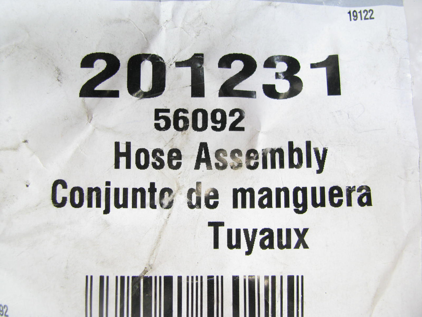 Napa 201231 A/C Refrigerant Discharge Line Hose - 56092