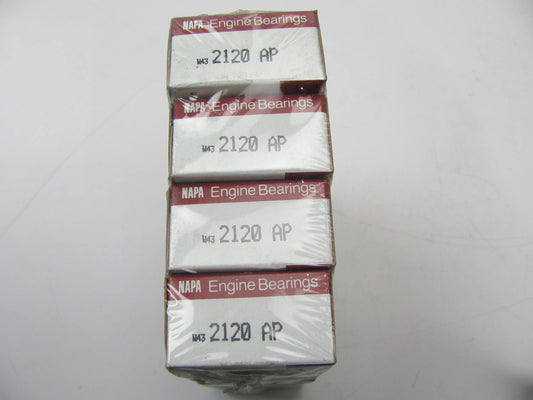 (8) NAPA 2120AP Connecting Rod Bearings STD 1956-1967 Cadillac 331 365 390 429