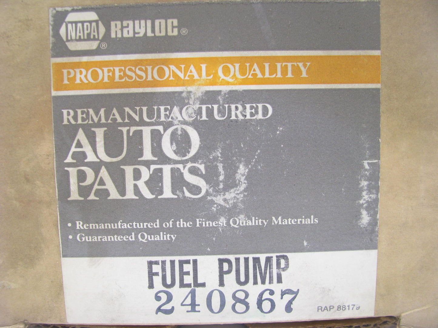 Napa 240867 Mechanical Fuel Pump for 1971-1975 Chevrolet 350 400 4-BBL