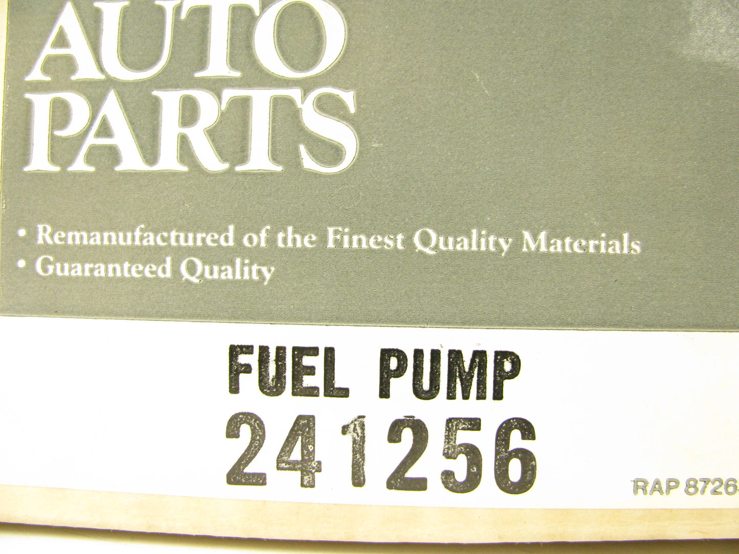 Napa 241256 Reman Mechanical Fuel Pump For 1975-1976 Ford Mercury 460-V8