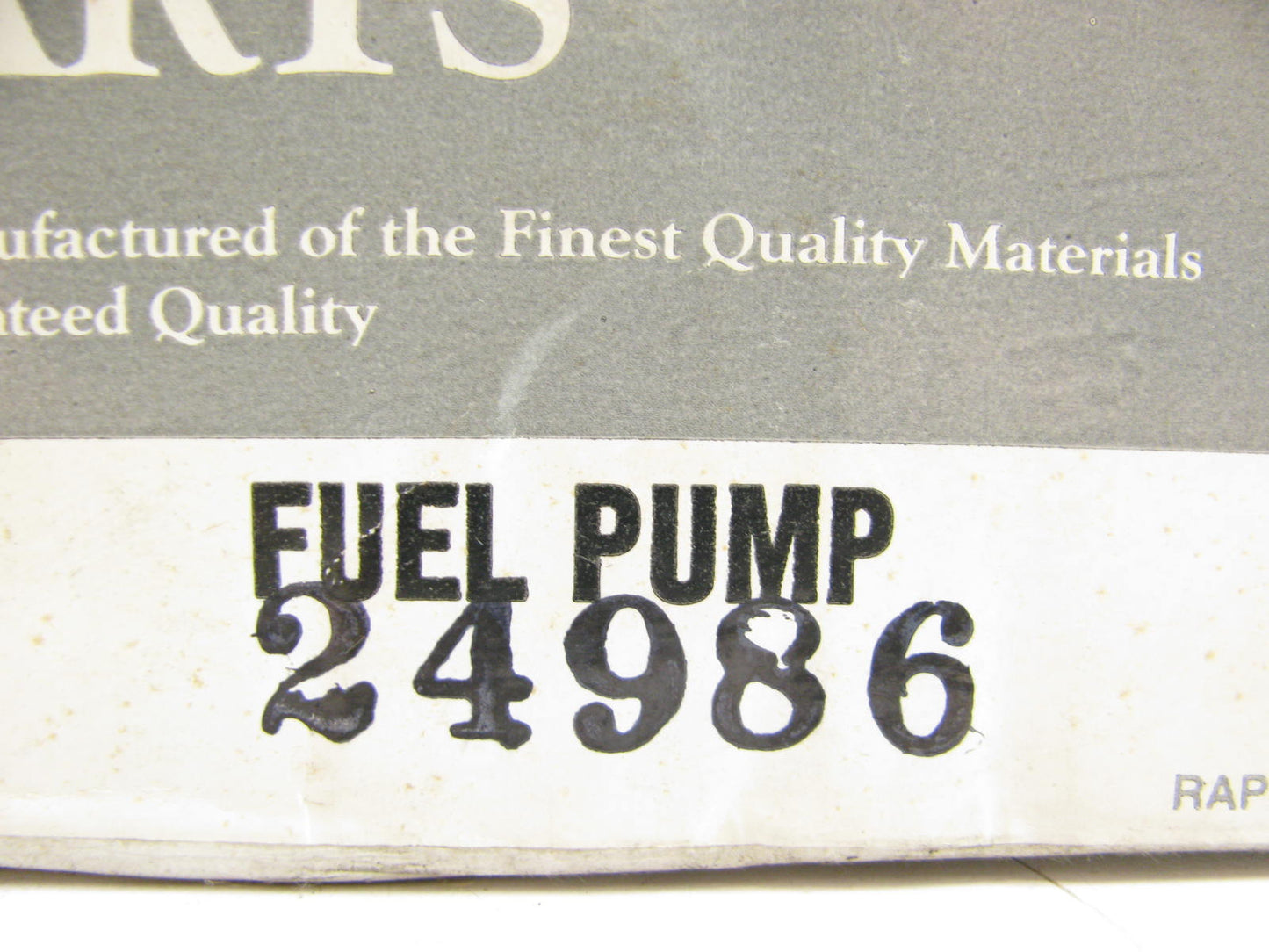 Napa 24986 Reman Mechanical Fuel Pump for 1961-1963 Ford Truck 292