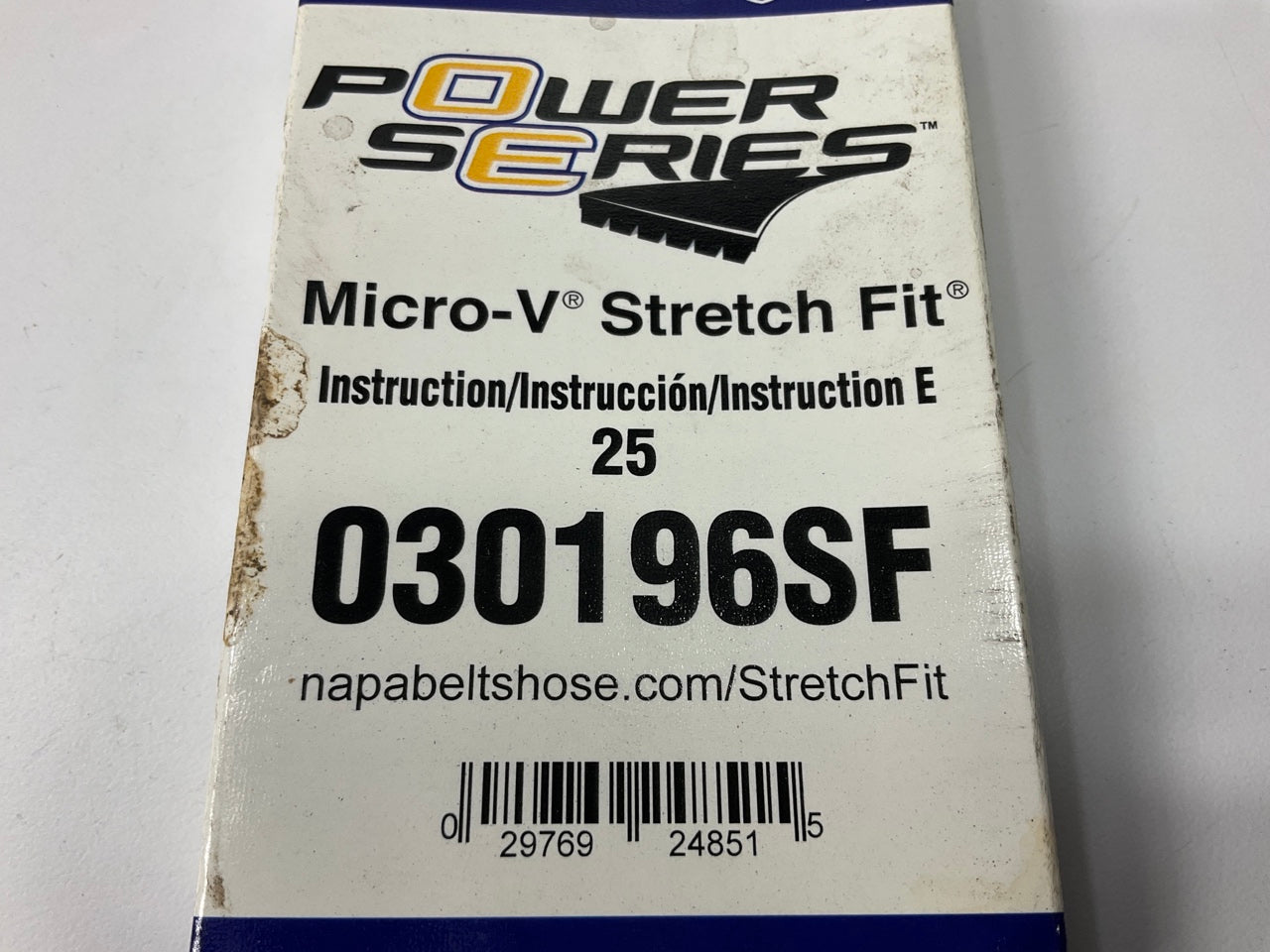 Napa 25-030196SF Stretch Fit Serpentine Belt