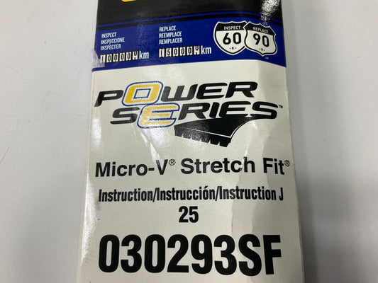 Napa 25-030293SF Stretch Fit Serpentine Belt