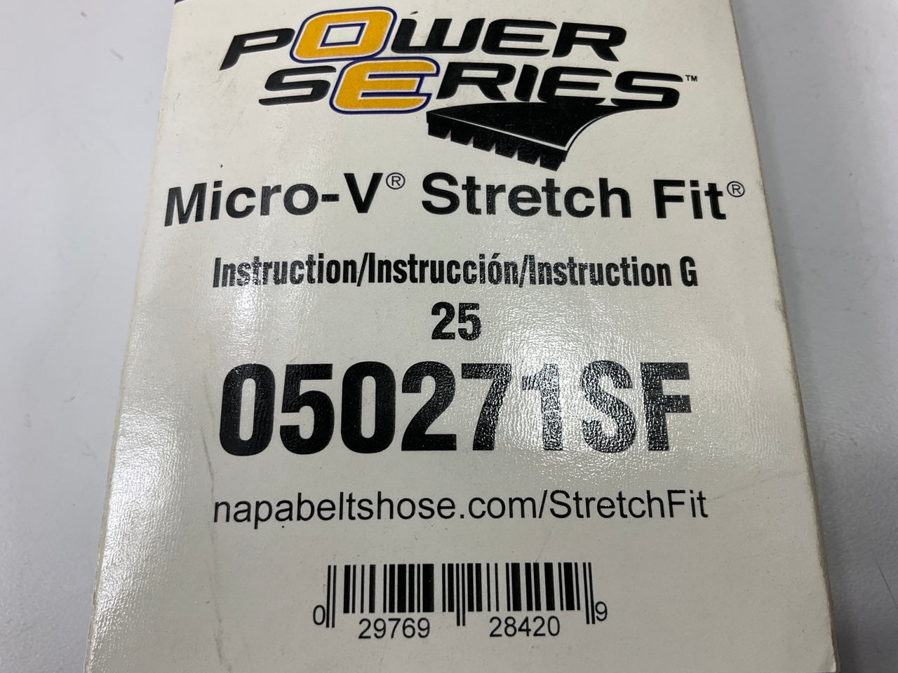 Napa 25-050271SF Stretch Fit Serpentine Belt