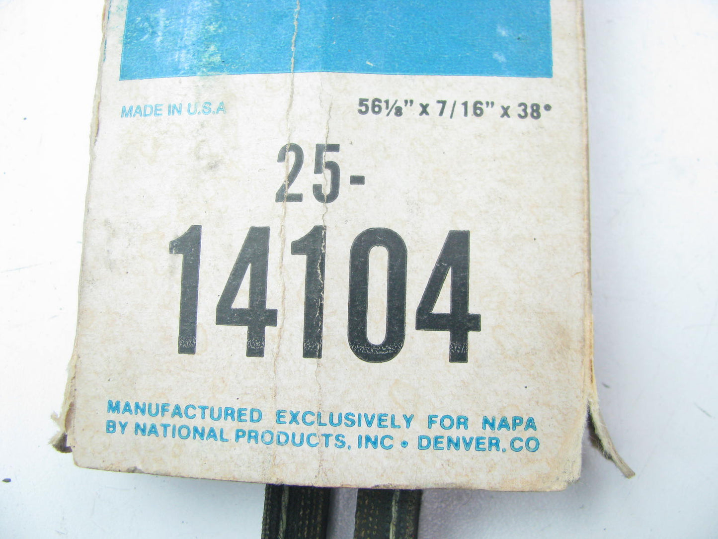 Napa 25-14104 Accessory Drive Belt - 0.44'' X 56.125'' - 36 Degree