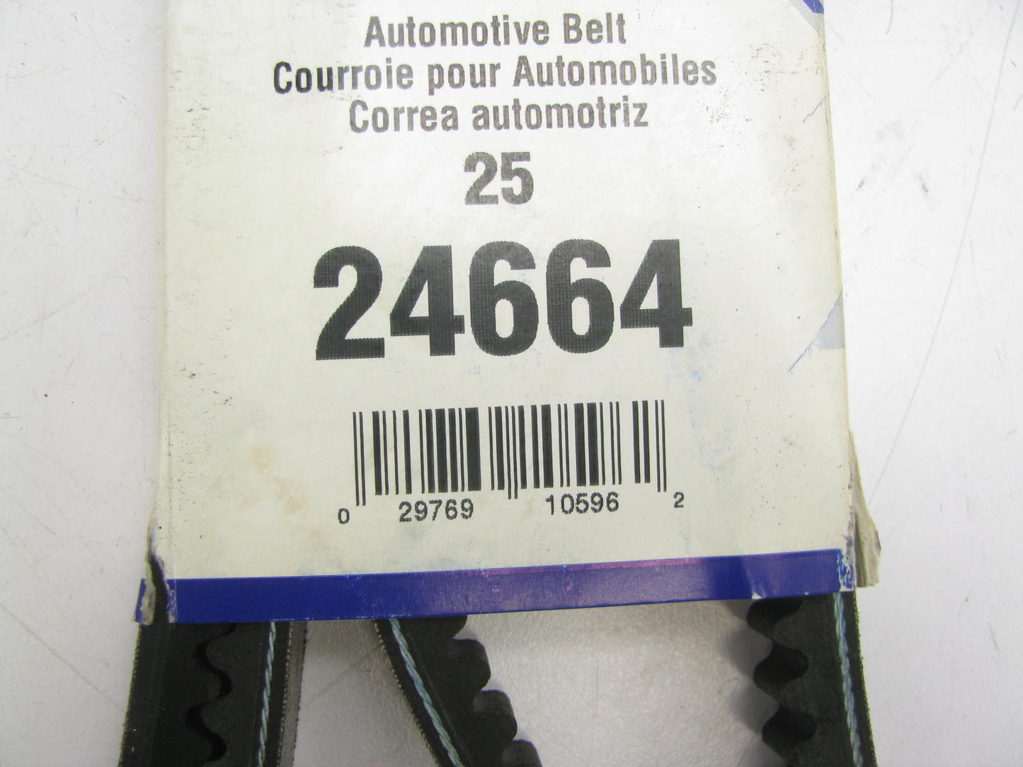 Napa 25-24664 Accessory Drive Belt - 0.66'' X 67.00'' - 38 Degree