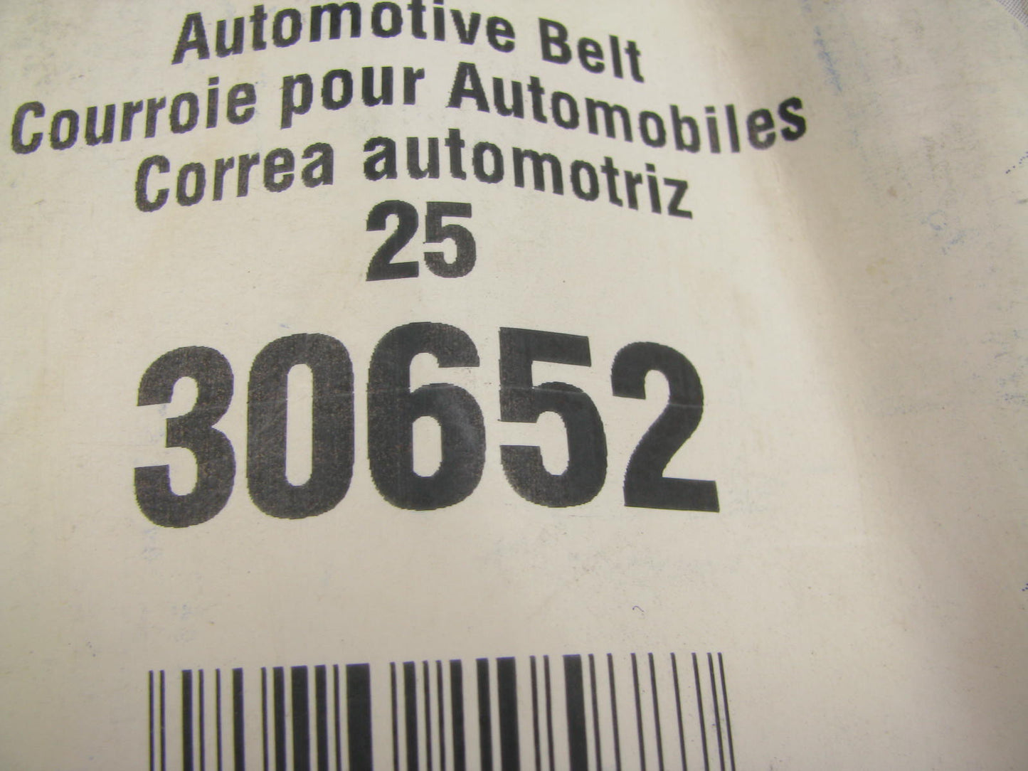 Napa 25-30652 Truck & Bus Accessory Drive Belt - 0.875'' X 65.375'' - 38 Degree