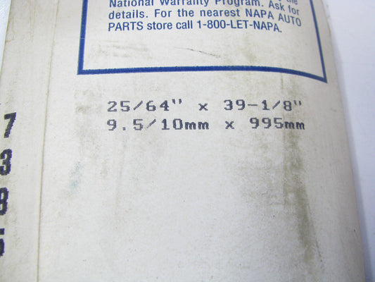 Napa 25-7385 Accessory Drive Belt - 0.44'' X 38.50'' - 36 Degree