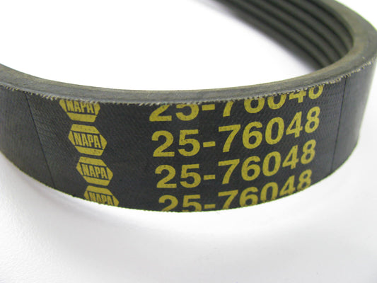 Napa 25-76048 Serpentine Belt - 0.84'' X 48.00'' - 6 Ribs