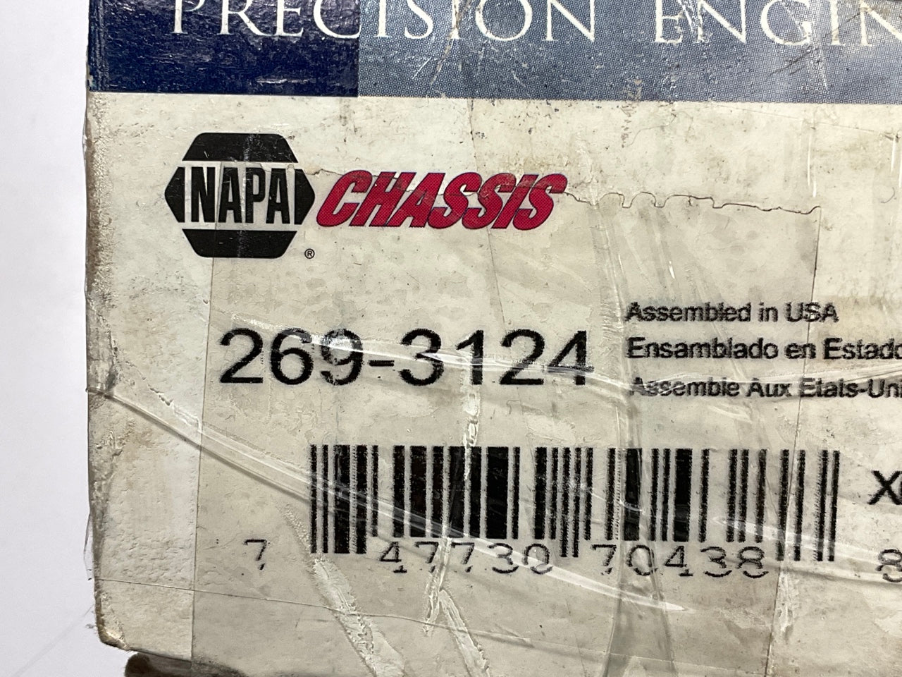 (2) Napa 269-3124 Steering Tie Rod End - Front Inner - PAIR