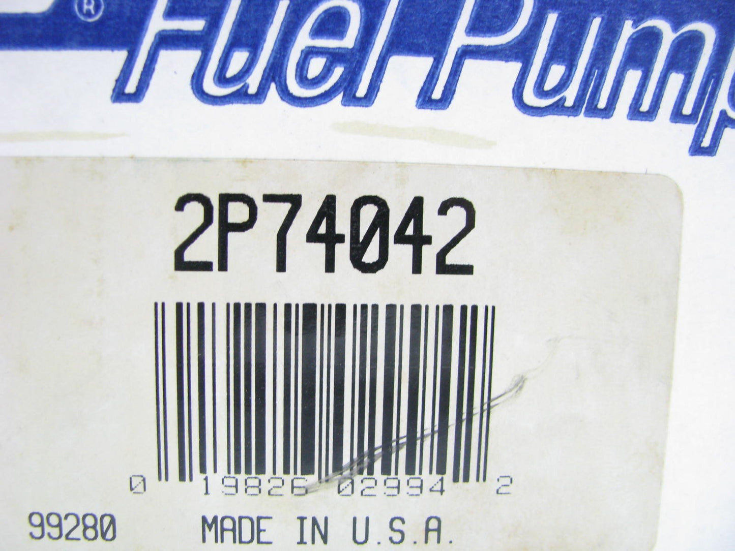 Napa 2P74042 Electric Fuel Pump 88-89 LeSabre Bonneville 89 Delta 88 231 3.8L V6