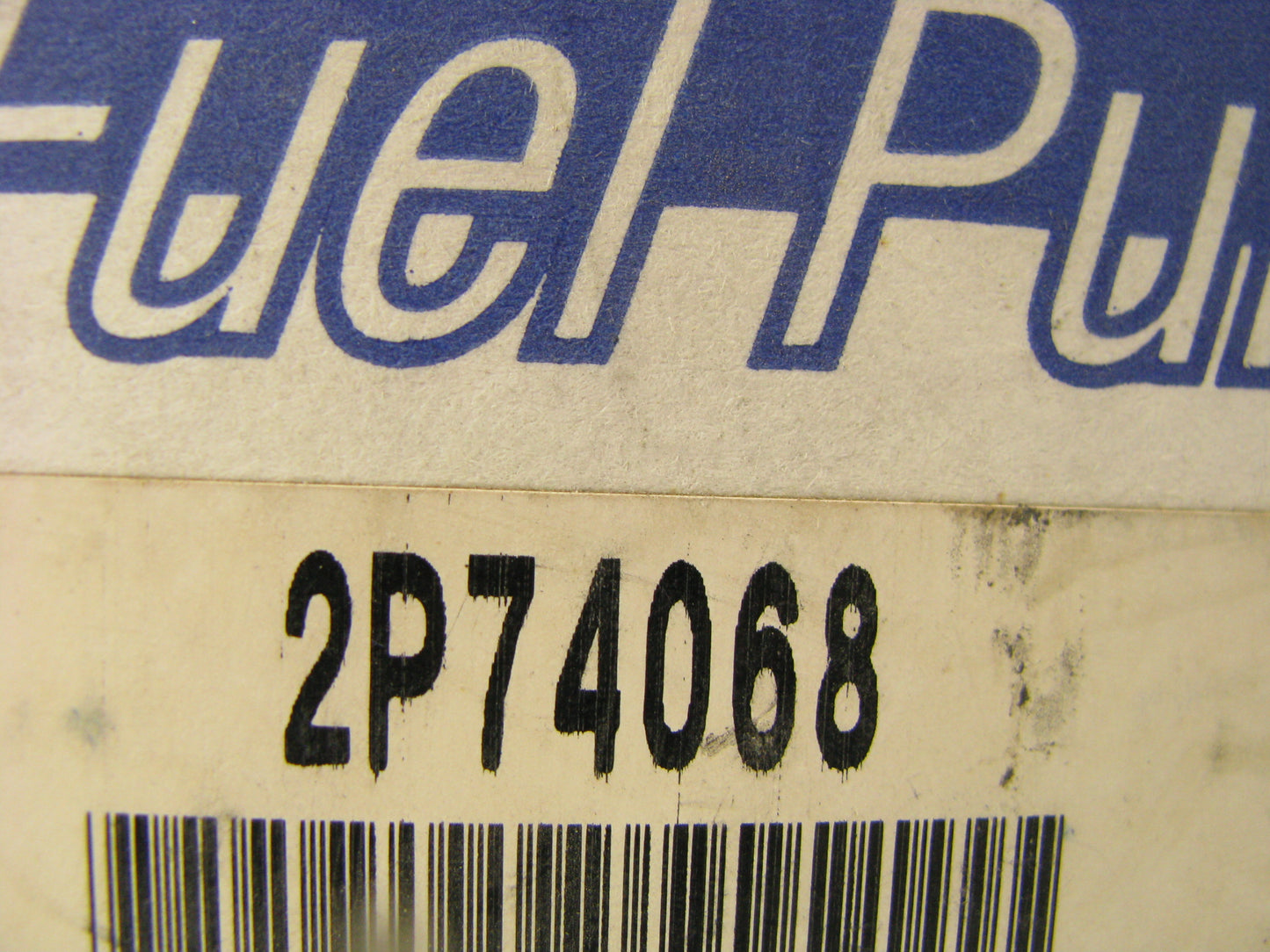 Napa 2P74068 TBI Electric Fuel Pump (Same As Carter P74068)