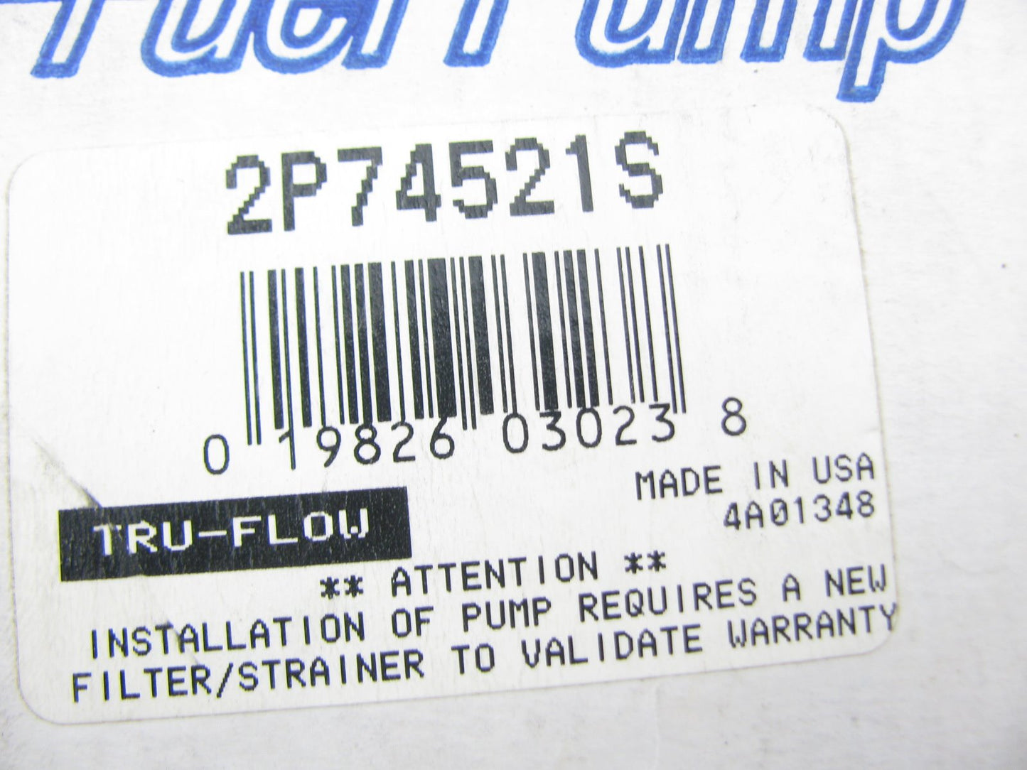 Napa 2P74521S Electric Fuel Pump And Sending Unit For 86-89 Ford Aerostar