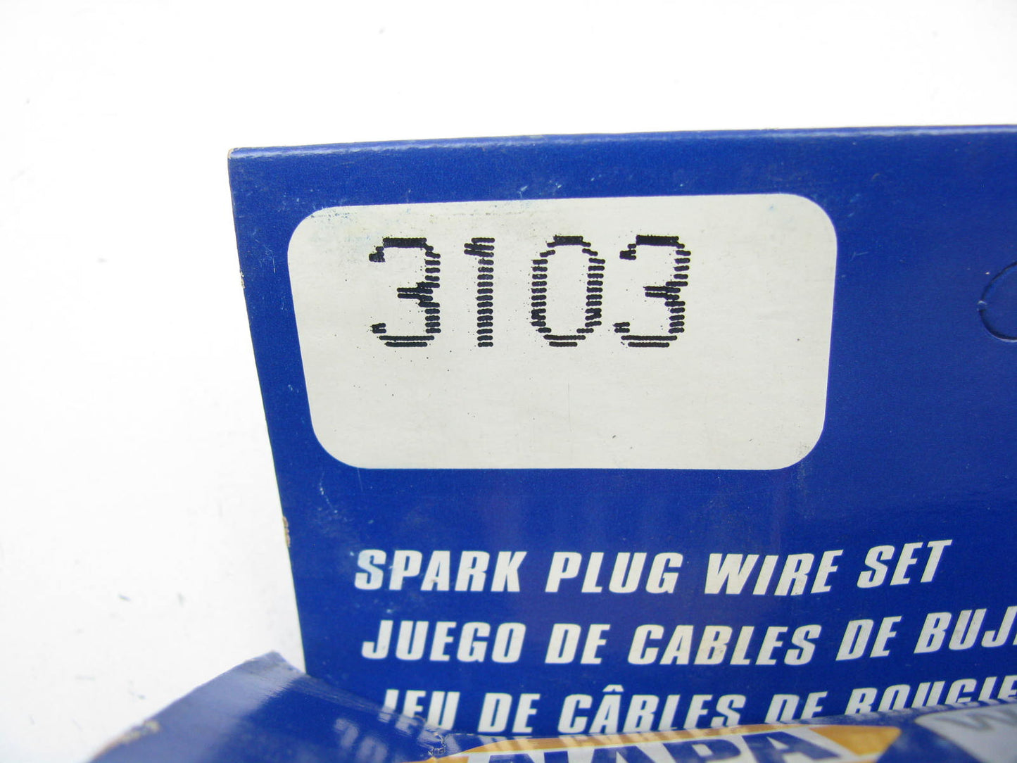 Napa 3103 Ignition Spark Plug Wire Set For 1978-1988 Chevrolet 305 350 400 V8