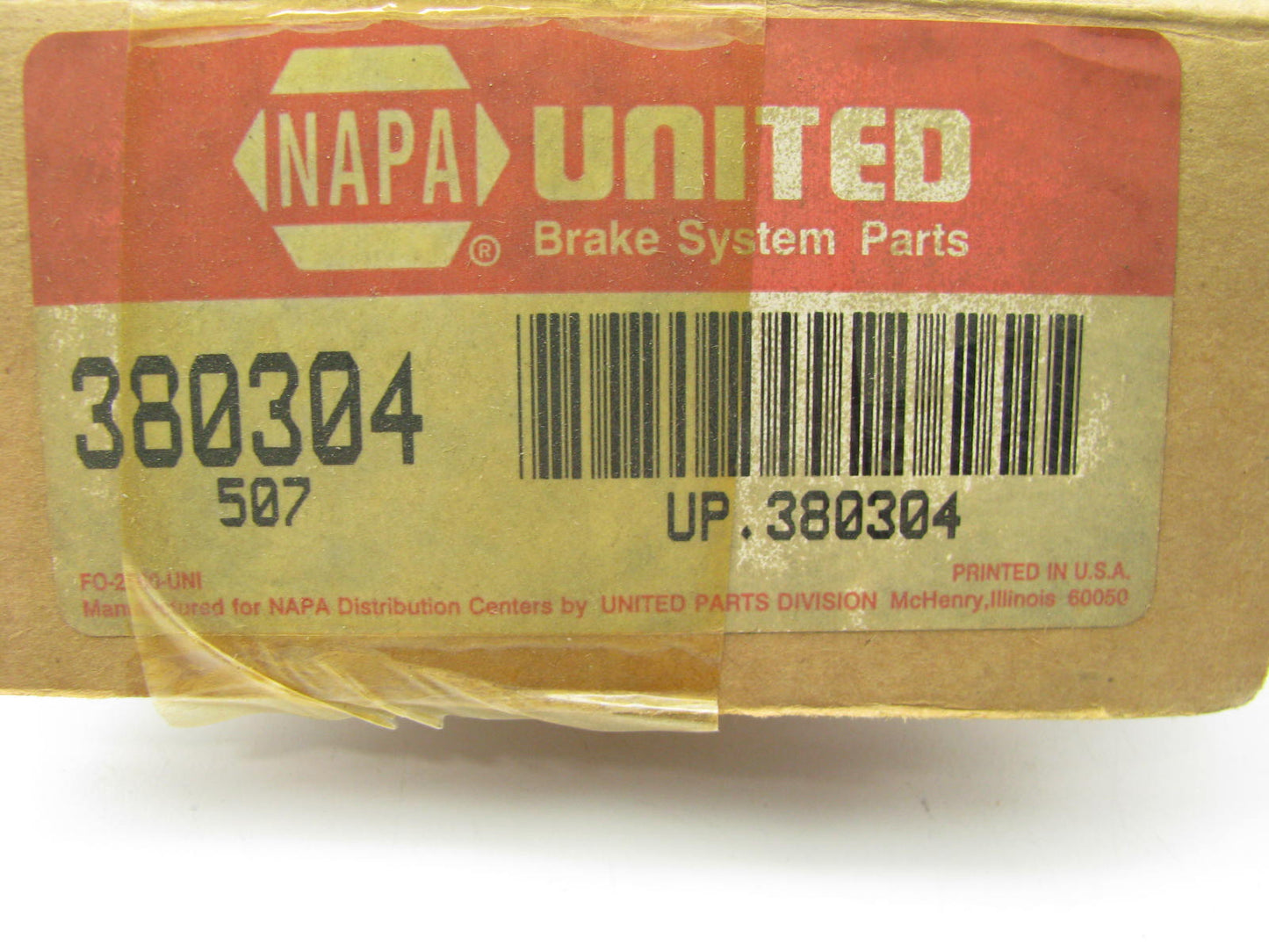 Napa 380304 REAR LEFT Brake Hose