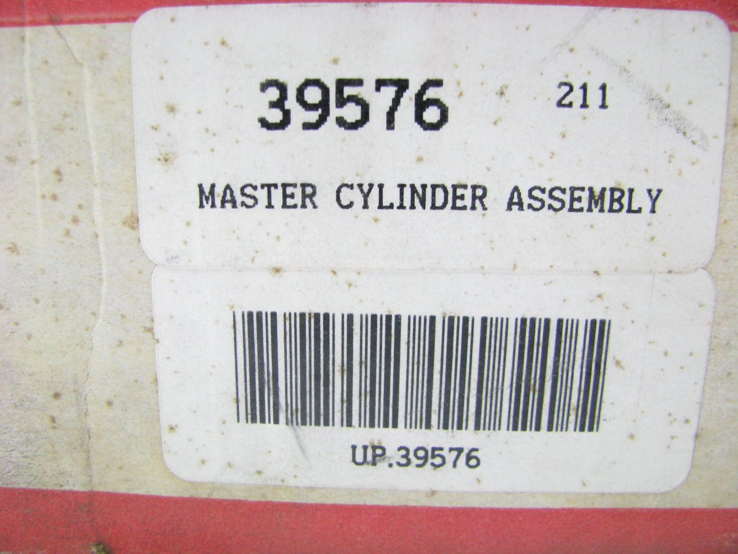 Napa 39576 Brake Master Cylinder 1984-1988 Camaro Firebird - REAR DISC